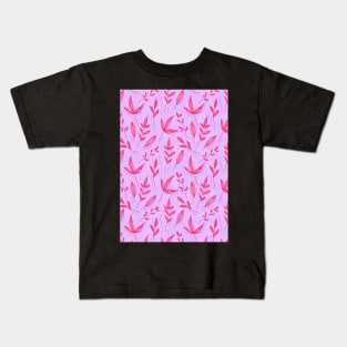 Pattern Pink Kids T-Shirt